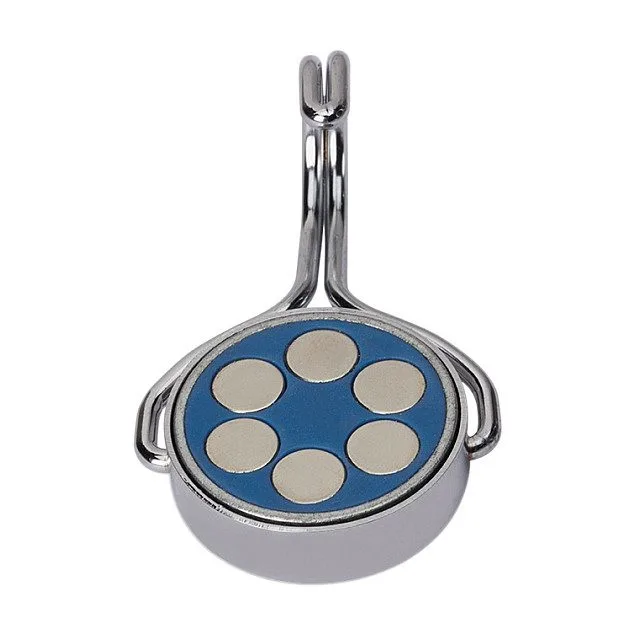 Magnet Ø 3,8 x 2,7 chrom — image 2