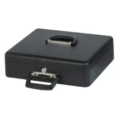 Geldkassette Groß schwarz