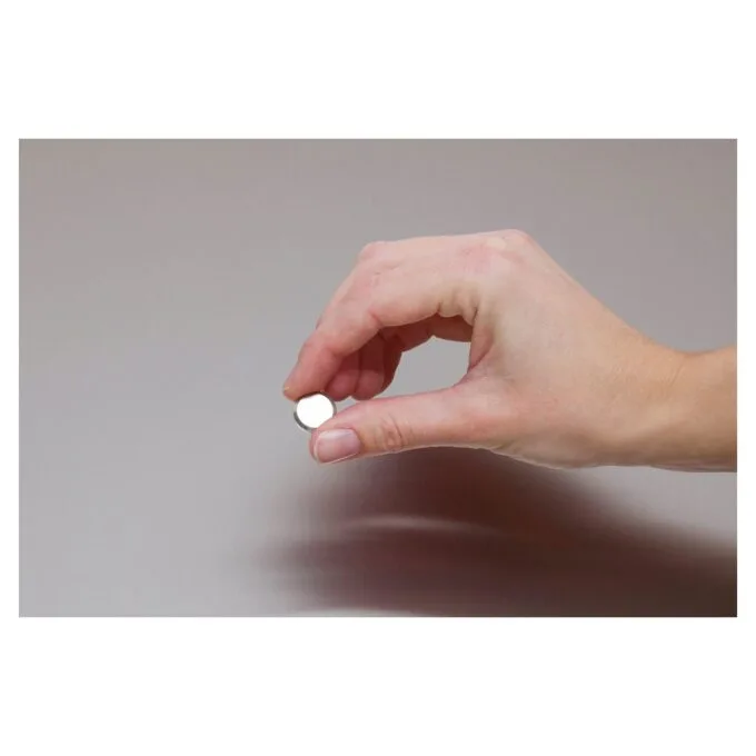 Magnet Ø 2,5 x 0,9 silber — image 3