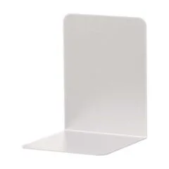 Buchstützen silber 10,0 x 10,0 x 13,0 cm - 2 Stück