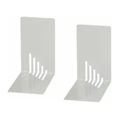 Buchstützen 8,5 x 14,0 x 14,0 cm grau