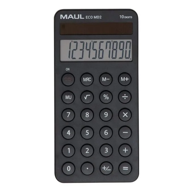 Taschenrechner ECO MD 2 schwarz — image 1