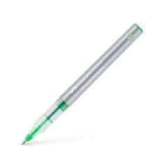 FABER-CASTELL Free Ink Tintenroller grau 0.7 mm Schreibfarbe: grasgrün