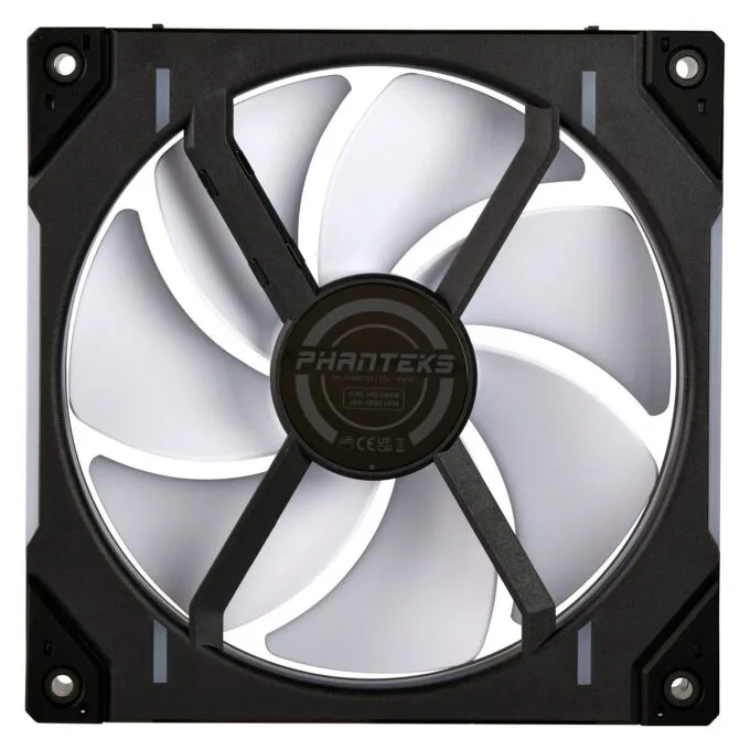 140mm Phanteks D30-140 PWM Regular DRGB schwarz/weiß 3er Pack — image 4