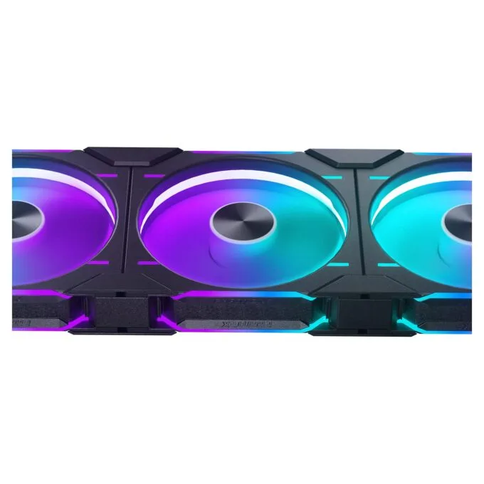 140mm Phanteks D30-140 PWM Regular DRGB schwarz/weiß 3er Pack — image 5