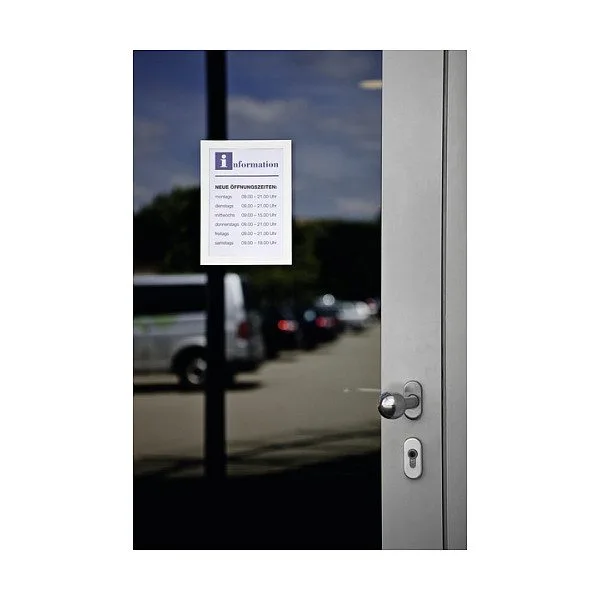 Inforahmen Duraframe A5 selbstklebend 2 St silber — image 4
