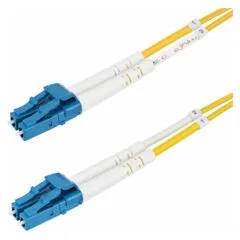 STARTECH.COM 10meter LWL Patchkabel LC LC UPC Singlemode OS2 Duplex 9/125um 10Gbit LSZH Glasfaserkabel