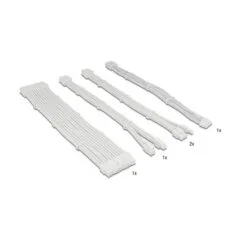 PSU Verlängerungskabel Set 30 cm 5-teilig Sleeved mit Kabelkämmen (1 x 24 Pin ATX, 1 x 12 + 4 Pin 12VHPWR PCIe 5.0, 1 x 4 + 4 Pin EPS, 2 x 6 +