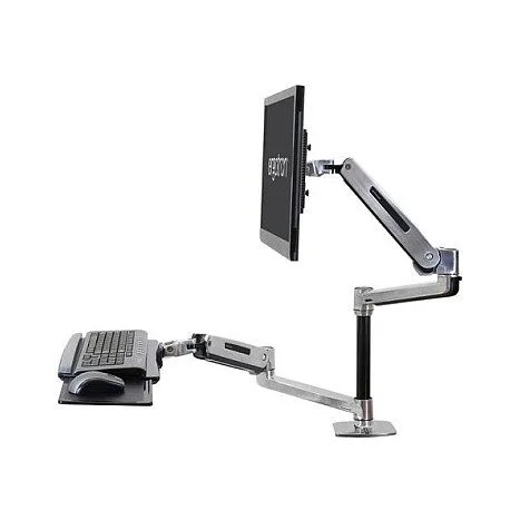 Ergotron 45-405-026 desktop sit-stand workplace — image 1