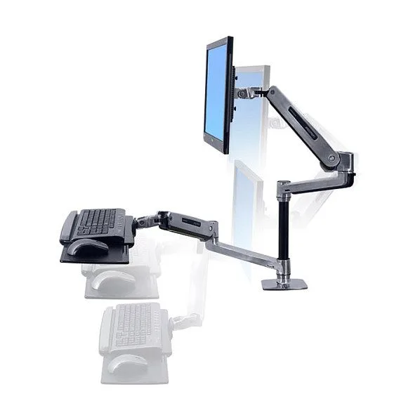 Ergotron 45-405-026 desktop sit-stand workplace — image 2