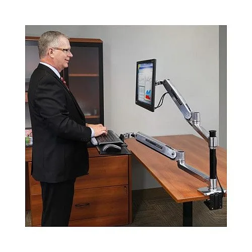 Ergotron 45-405-026 desktop sit-stand workplace — image 3