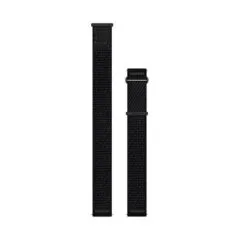 Garmin Schnellwechsel-Armband 22 mm Nylon Schwarz/Schiefergrau
