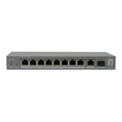 PoE+Switch 8xGE PoE/1xGE/1xSFP 120W unmanag.Plastik