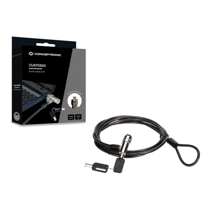 Conceptronic CUSTODIO02BNM cable lock — image 2