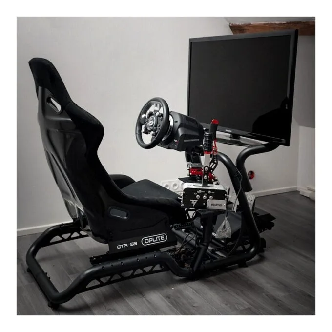 OPLite Schalthebel- & Handbremshalter für GTR S3/S8 schwarz — image 4