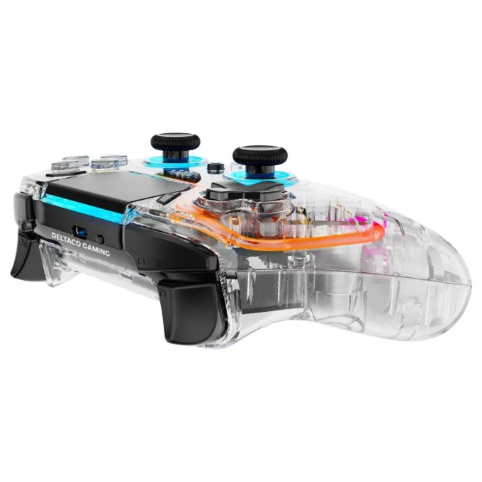DELTACO Playstation 4 transparenter Wireless Controller — image 7