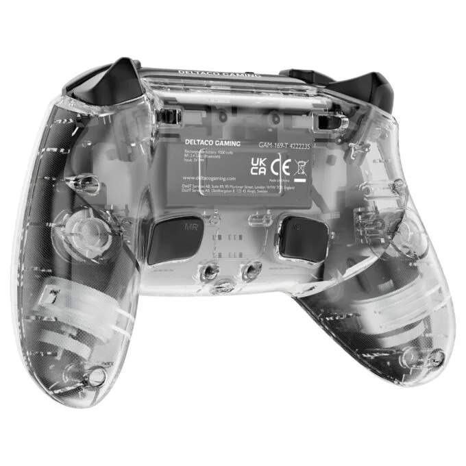 DELTACO Playstation 4 transparenter Wireless Controller — image 9