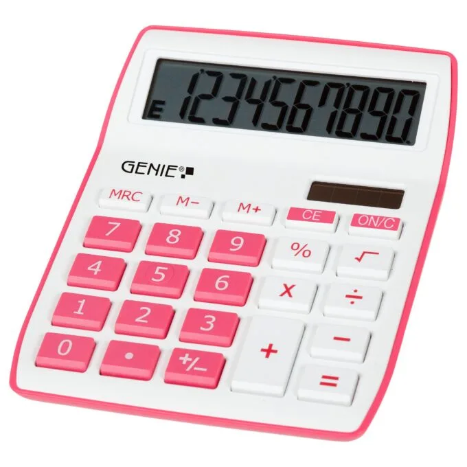 GENIE Tischrechner 840P pink — image 1