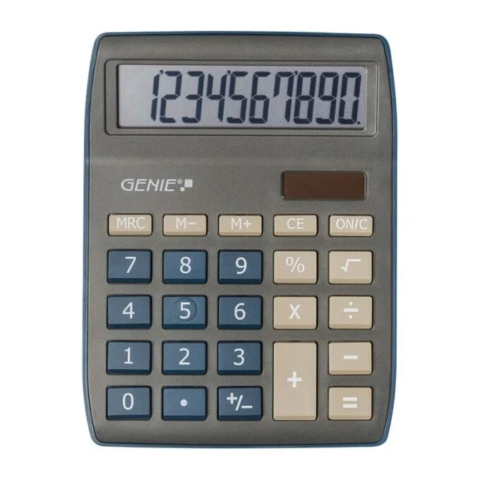 GENIE Tischrechner 840DB dunkelblau 10-stellig — image 1