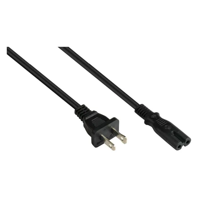 kabelmeister Netkabel USA Typ A an C7 UL schwarz 5 m — image 1