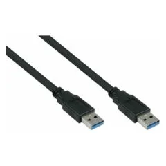 kabelmeister USB3.0 Kabel A-A UL schwarz 3m