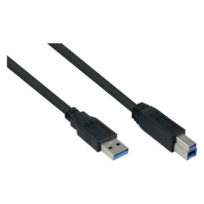 kabelmeister USB3.0 Kabel A-A UL schwarz 0,5m — image 1