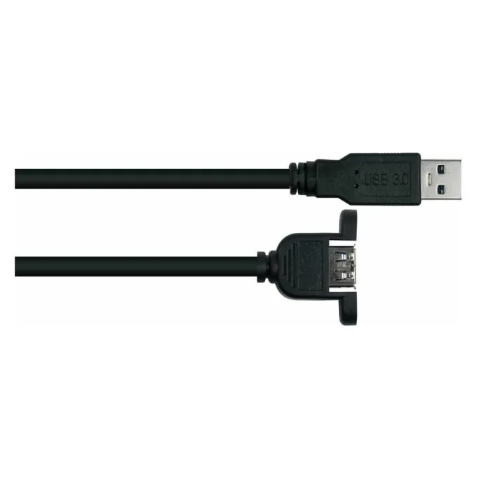 kabelmeister USB3.0 Verläng. A St.-A Einbau UL schwarz 1m — image 2