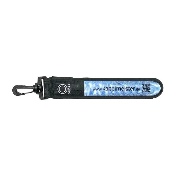kabelmeister LED-Leuchtband Blinkl. Reflekt. blau — image 1