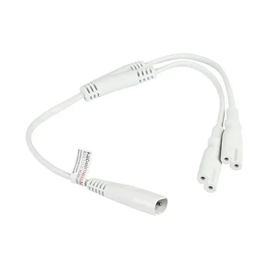 kabelmeister Splitter-Netzkabelstk.C8-2xBu.C7/EU,0,3m/30cm — image 1