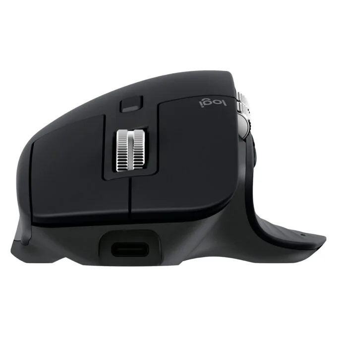 Logitech MX Master 3S Performance Wireless Mouse - Maus - Bluetooth, 2,4 GHz - Logitech Logi Bolt USB-Receiver - Schwarz — image 7