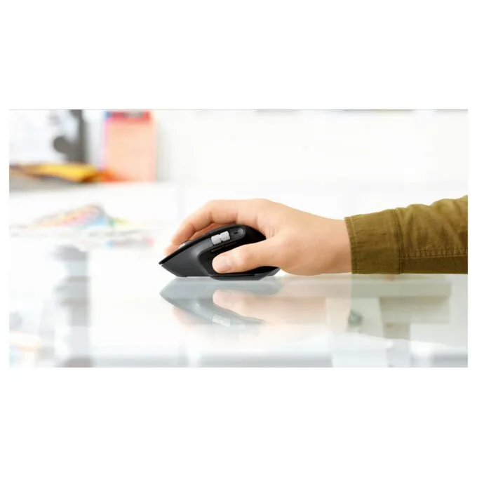 Logitech MX Master 3S Performance Wireless Mouse - Maus - Bluetooth, 2,4 GHz - Logitech Logi Bolt USB-Receiver - Schwarz — image 9