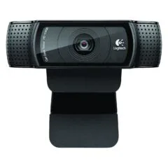 Logitech Webcam HD Pro C920 C920, 1920 x 1080 pixels, 1080p,720p, H.264,M-JPEG, USB 2.0, Black, Clip/Stand