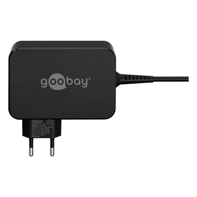 goobay Ladeakabel 65W schwarz — image 3