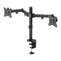 goobay Monitor-Halterung Dual Flex schwarz