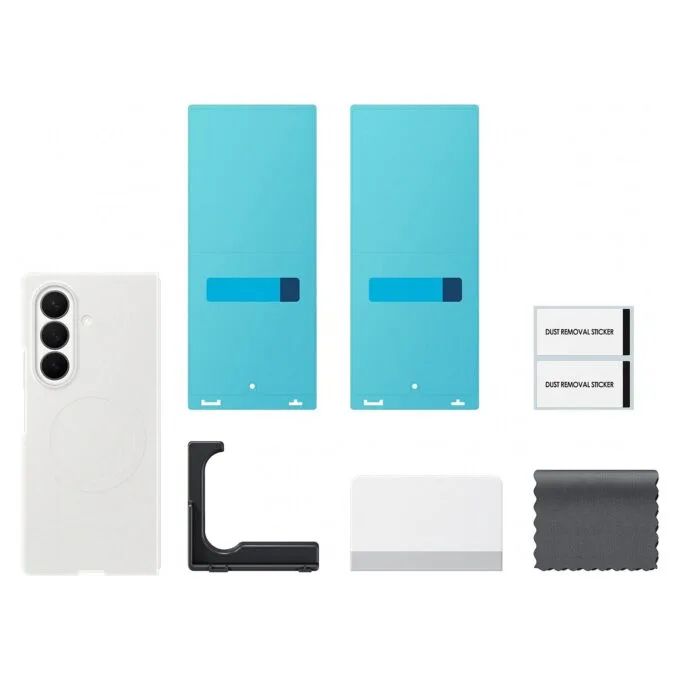 Samsung Silicone Magnet Case fr Galaxy Fold8 Ultra White — image 4