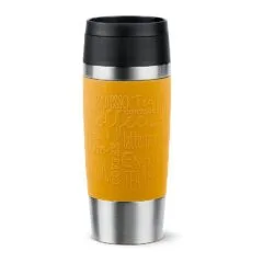TRAVEL MUG Classic Thermobecher (gelb/edelstahl, 0,36 Liter)