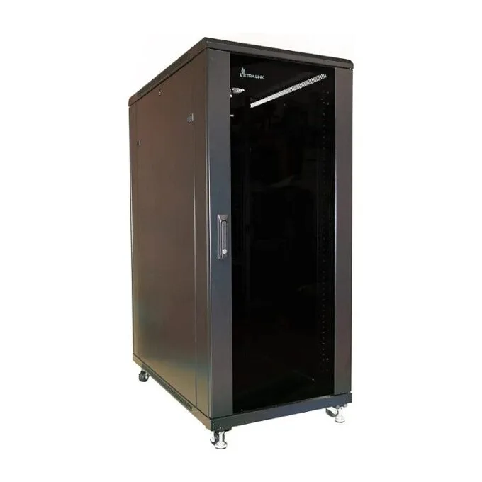 Extralink Rackschrank 27U 800x800 Schwarz — image 3