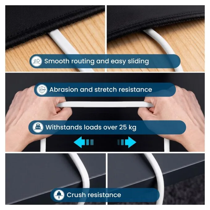 EXTRALINK LAN PATCHCORD CAT.8 U/FTP 3M 40G FLAT SHIELDED FOILED TWISTED PAIR BARE COPPER WHITE — image 20