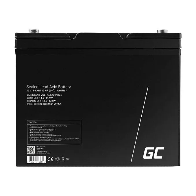 Green Cell AGM57 vehicle battery — image 1