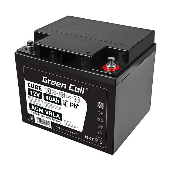 Green Cell AGM12V40AH-J UPS battery — image 5