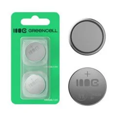 Green Cell Greencell Blister 2x lithium battery CR2032 3V 220mAh button for key, watch, remote, scale