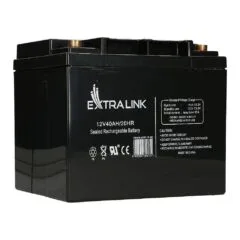 Extralink AKUMULATOR Battery ACCUMULATOR 12V 40AH - Batterie - 40.000 mAh Sealed Lead Acid (VRLA) 13.5 V 12 Ah