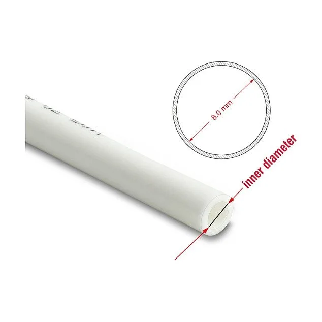 Pneumatikschlauch 12 x 8 mm 50 m Rolle weiß — image 2