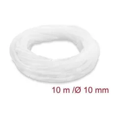 Delock Spiralschlauch 10 mm Durchmesser 10 m transparent