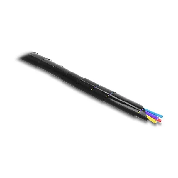 Delock Spiralschlauch 15 mm Durchmesser 10 m schwarz — image 3