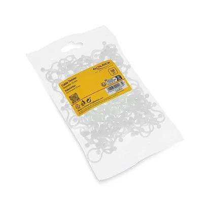 Delock Kabeldriller Ø 13 mm transparent, 100 Stück — image 4