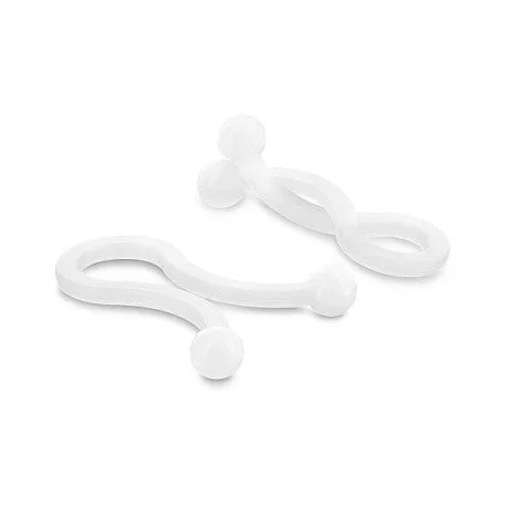 Delock Kabeldriller Ø 8 mm transparent, 100 Stück — image 1