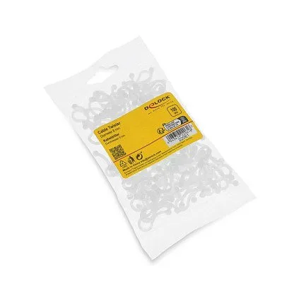 Delock Kabeldriller Ø 8 mm transparent, 100 Stück — image 4