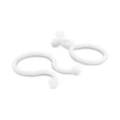 Delock Kabeldriller Ø 23 mm transparent, 100 Stück