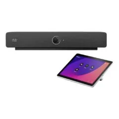 Cisco Webex Room Bar - Videokonferenzkomponente - Kohle - mit Wandmontierter Raumnavigator